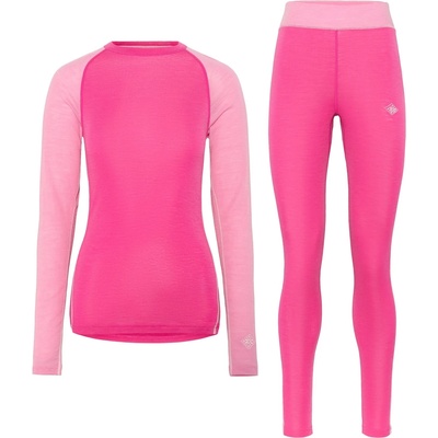 Kari Traa Дамско мериносово термобельо Kari Traa Women's Kaia Set Merino base layer - Bright Pink - размер XL (115-2569-0215)