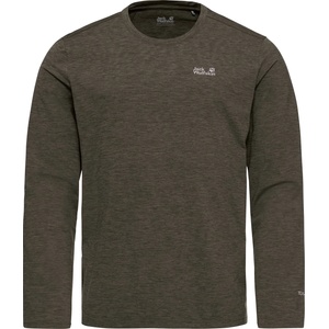 Jack Wolfskin Мъжка спортна тениска Jack Wolfskin Trail L/S Sport shirt - Obsidian Moss - размер XXL (217-0350-0315)