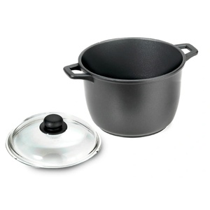 Antik Ars ИТ-21.24 Тенджера дълбока 24х17см 6л С КАПАК (014422)