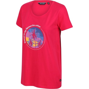 Image 1 of Regatta Тениска Regatta Women's Filandra VI Slim Fit T-Shirt - Pink Fusion