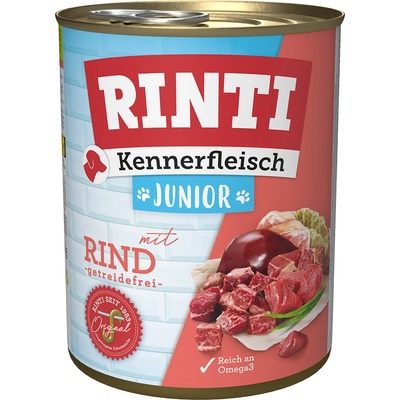 Rinti Kennerfleisch Junior hovädzie 6 x 800 g