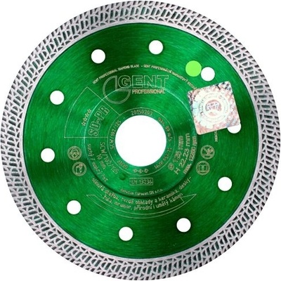 Kotouč řezný diamant GENT SD-PR 125mm turbo jemné (zelený)