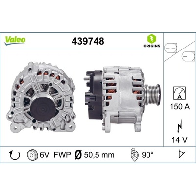 generátor VALEO 439748