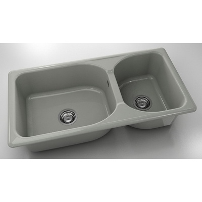 FAT Mивка Classic 214, Polymer marble, 13 Инокс, с включен сифон