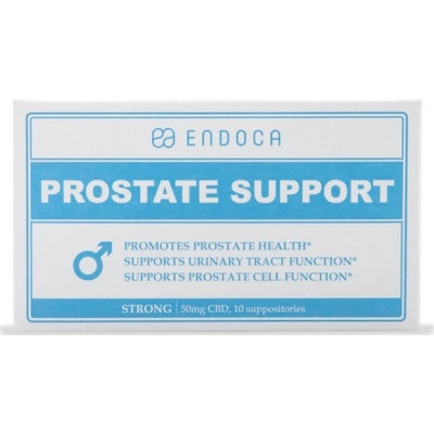 Endoca CBD čapíky pre podporu prostaty 500 mg 10 čapíkov