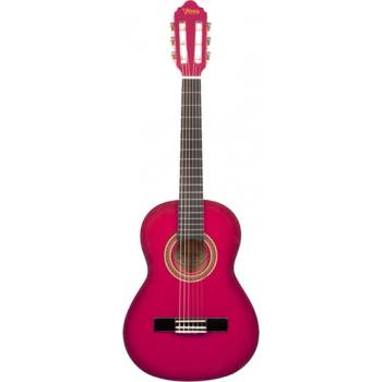 Valencia Класическа китара Valencia VC102 PKS, Размер 1/2, Розова (VC102 PKS)