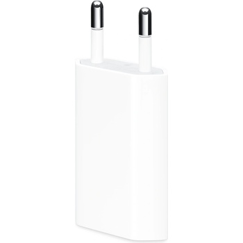 Apple Оригиналнo захранване с USB изход за ел. мрежа за iPhone и iPod - Apple USB Power Adapter 5W (bulk package) (md813zm/a)