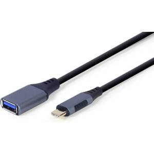 Gembird A-USB3C-OTGAF-01 USB-C към OTG AF адаптер, космическо сив (A-USB3C-OTGAF-01)
