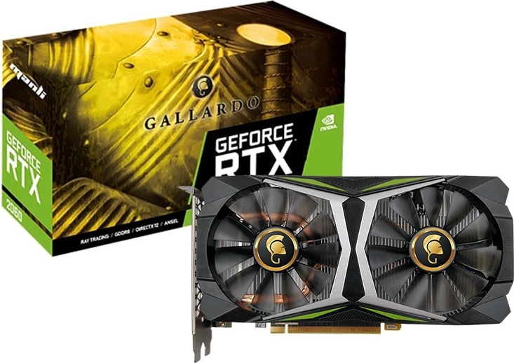 Manli GeForce RTX 2060 6GB グラフィックボード