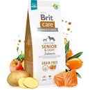 Granule pre psov Brit Care Grain-free Senior & Light Salmon 12 kg
