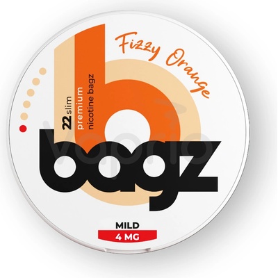 Bagz FIZZY ORANGE Pomerančová limonáda 4 mg 22 sáčků – Zboží Mobilmania
