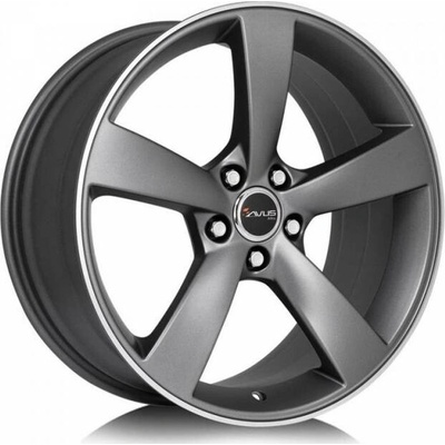 AVUS AF10 8,5x19 5x108 ET40 matt anthracite polished