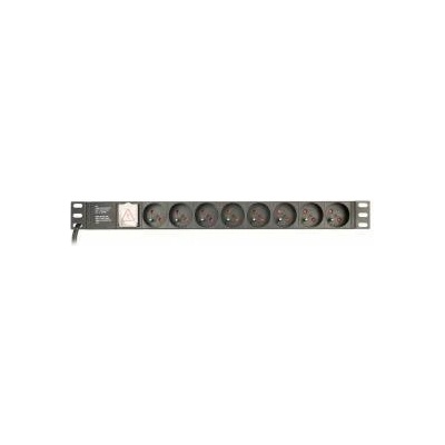 Gembird RACK 8 sockets PL 1U 10A 3m connectors C14