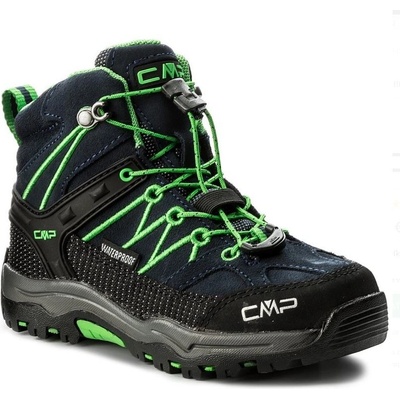CMP Kids Rigel Mid Trekking Shoe Wp blue/gecko