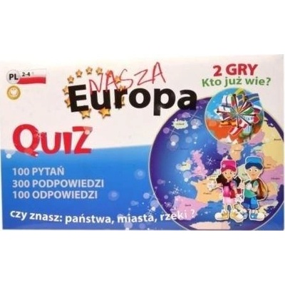 Fan Настолна игра Fan Quiz 2 - Европа Quiz с 100 въпроса (329652)