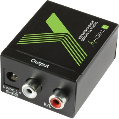 TECHLY IDATA SPDIF-3 Преобразувател DAC Digital SPDIF/Коаксиален към Аналогов RCA L/R (IDATA SPDIF-3)