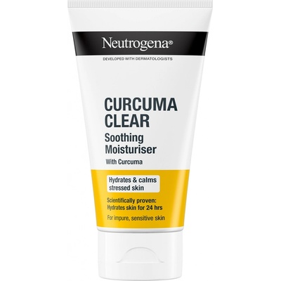 Neutrogena Curcuma Clear ľahký hydratačný krém 75 ml