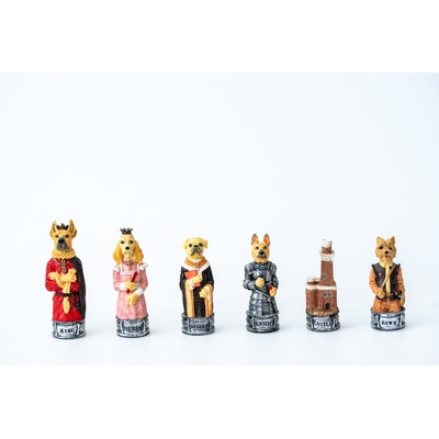 Italfama Шахматни фигурки Котки и кучета