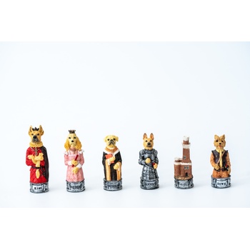 Italfama Шахматни фигурки Котки и кучета