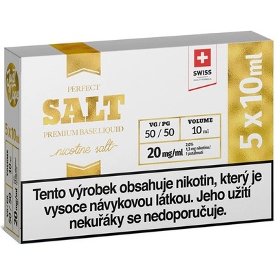 JustVape MTL Salt PG50/VG50 20mg 5x10ml – Zboží Dáma