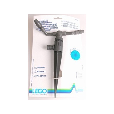ELGO dvouramenný zahradní zavlažovač na bodci 2515QC
