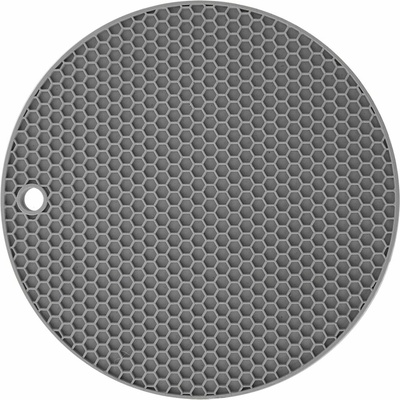 ORION Podložka pod hrnec silikon 17,8cm šedá