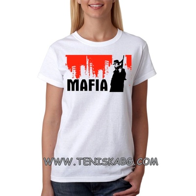 Fruit of the Loom Тениска с надпис - Mafia 1