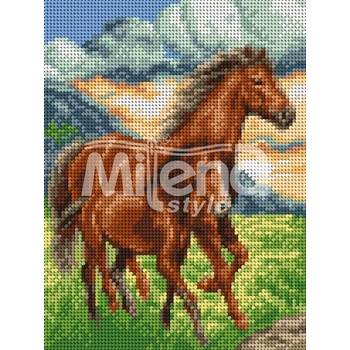 Image 1 of Milena Style Гоблен с щампа Кончета без конци