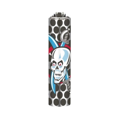 Clipper Metal Cover Skull Guns 1