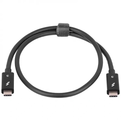 Akyga Кабел, Akyga, USB тип C/USB тип C, 0, 5 м, черен (AK-USB-33)