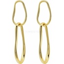 Skagen Pozlátené dlhé náušnice Anja Pebble SKJ5007710