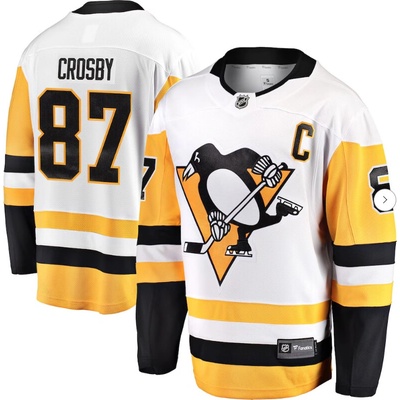 Fanatics Branded Pittsburgh Penguins detský dres Sidney Crosby #87 Premier White Away