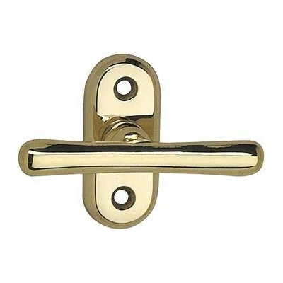 GRUNDMANN okenní klika oliva ELEGANT 526 - 7x35, mosaz leštěná