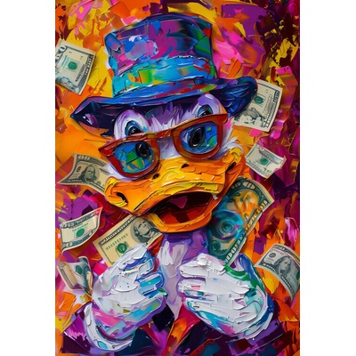 Plagát, Obraz - Trendy Rich Duck, 61 × 91.5 cm
