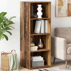 vidaXL Висок шкаф Старо дърво 45 x 41 x 124 см Инженерна дървесина (8015667)