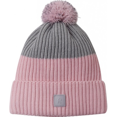 dětská čepice Reima Pilke růžová šedá – Zboží Dáma