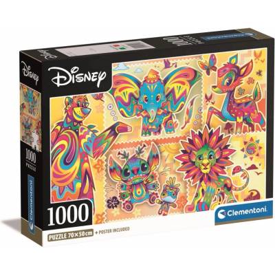 Clementoni - Puzzle Compact Disney Classic - 1 000 piese