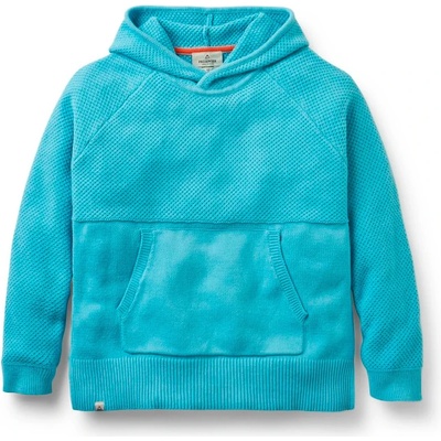 Passenger Дамски суичър Passenger Women's Cove 2.0 Organic Cotton Knitted Hoodie - Retro Blue (117-3397-0212)