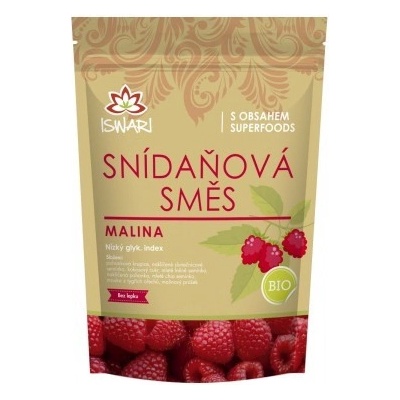 Iswari Bio Raňajková zmes Malina 300 g
