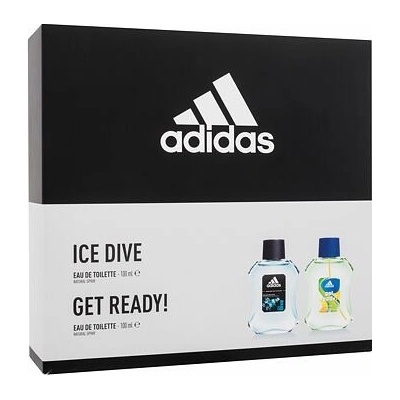 Adidas Ice Dive EDT 100 ml + EDT Get Ready! 100 ml dárková sada