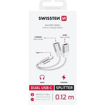 Swissten 73502305 USB C / USB C, 0,12m