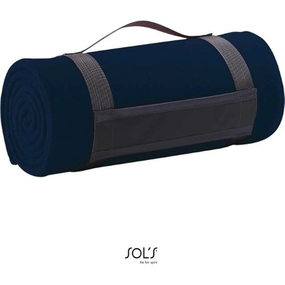 SOL´S PLAID fleece deka french navy 150x120