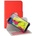 Sentio Case Universal Rotating for tablet 8" Red