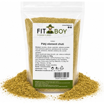 FITBOY Piaty element chuti 100g