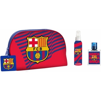 FC Barcelona Мъжки подаръчен комплект - FC Barcelona Zip Case Set 2