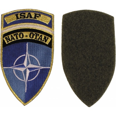 Nášivka ISAF NATO-OTAN - modrá