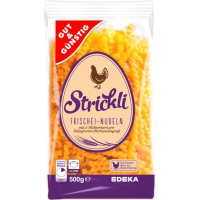 G&G Strickli vaječné těstoviny 0,5 kg