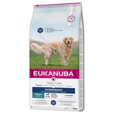 EUKANUBA Daily Care за възрастни кучета с наднормено тегло 12кг