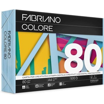 Fabriano Копирна хартия Colore, A4, 80 g/m2, небесносиня, 50 (1505180173)