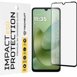 Techsuit Протектор - Дисплей - Motorola Moto G06 / Moto G06 Power - Techsuit ESD Glass - Черен